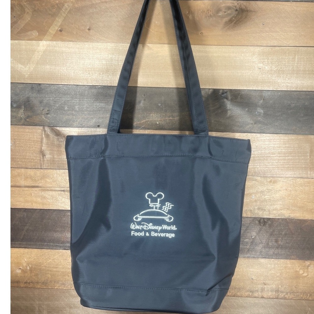 Walt Disney World Food Beverage Chef Mickey Tote Bag Travel 16" x 12" x 8"